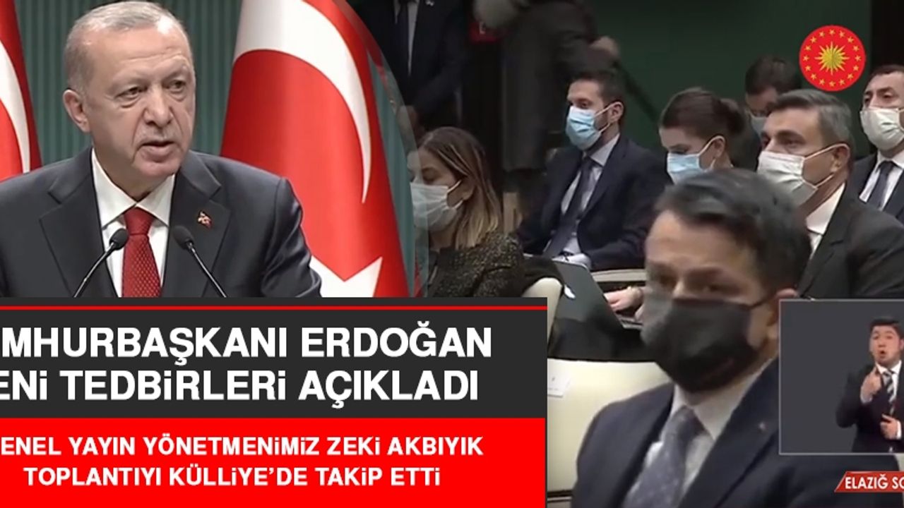 Cumhurbaşkanı Erdoğan, Deprem ve Koronavirüsle İlgili Açıklama Yaptı