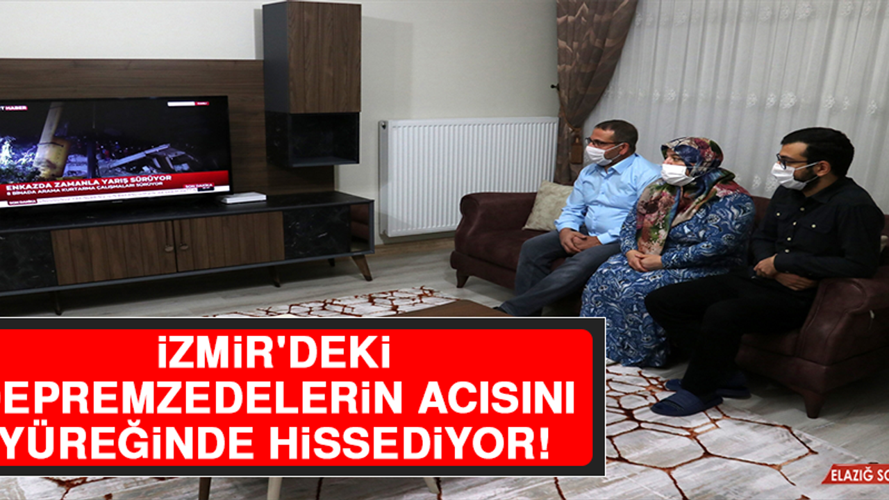 Elazığ Depreminin Simge İsmi Azize, İzmir'deki Depremzedelerin Acısını Yüreğinde Hissediyor