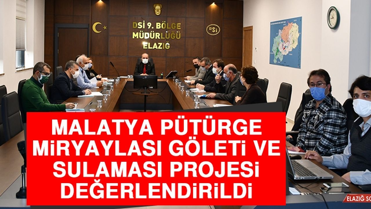 Malatya'da Proje Değerlendirme Toplantıları Yapıldı