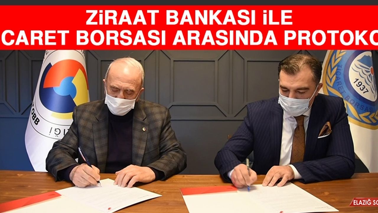 Ziraat Bankası İle Ticaret Borsası Arasında Protokol