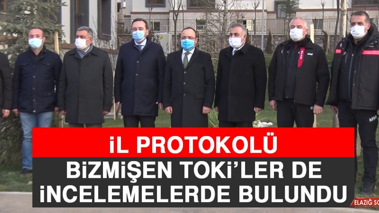 İl Protokolü, Bizmişen TOKİ’ler de İncelemelerde Bulundu