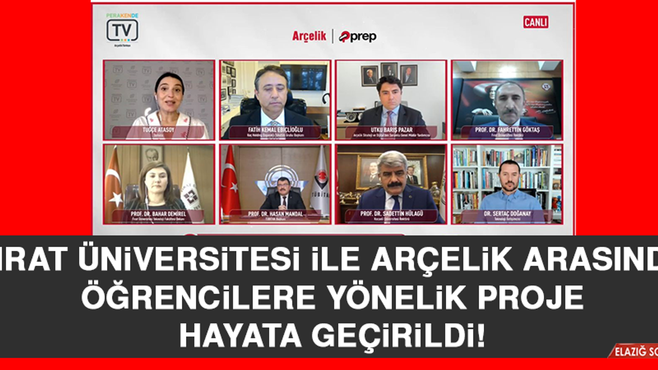 Fırat Üniversitesi İle Arçelik Arasında Yazılım Öğrencilerine Yönelik Proje Hayata Geçirildi!