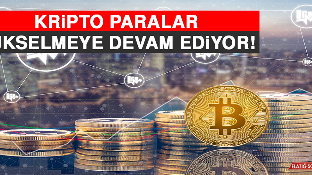Kripto Paralar Yükselmeye Devam Ediyor!