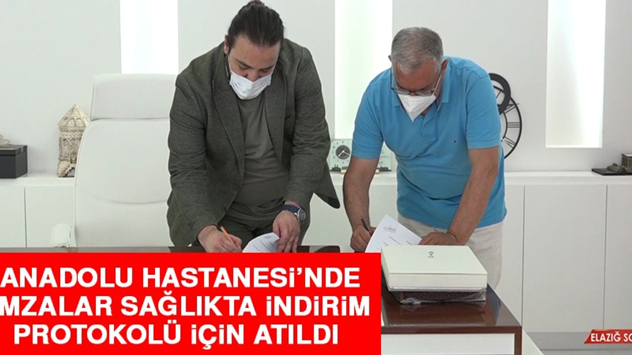 İmzalar, Sağlıkta İndirim Protokolü İçin Atıldı