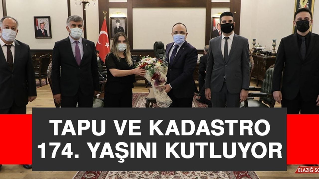 Tapu ve Kadastro 174. Yaşını Kutluyor