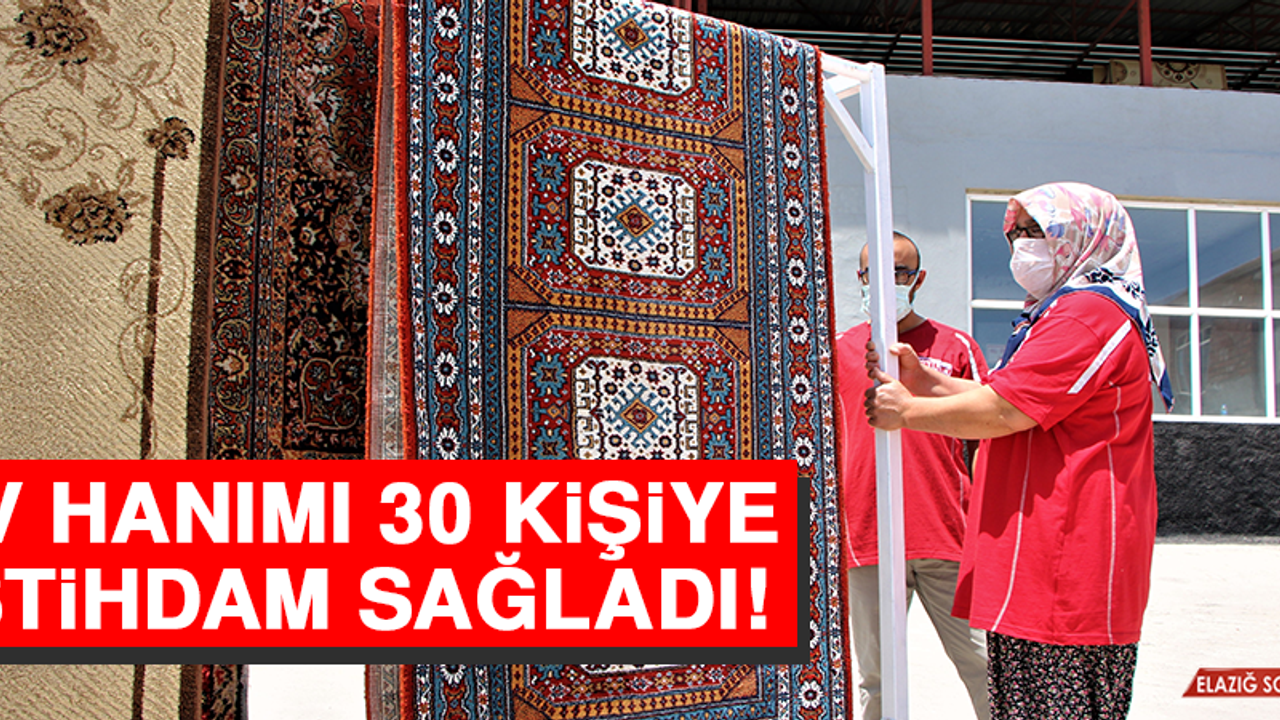 Ev Hanımı 30 Kişiye İstihdam Sağladı