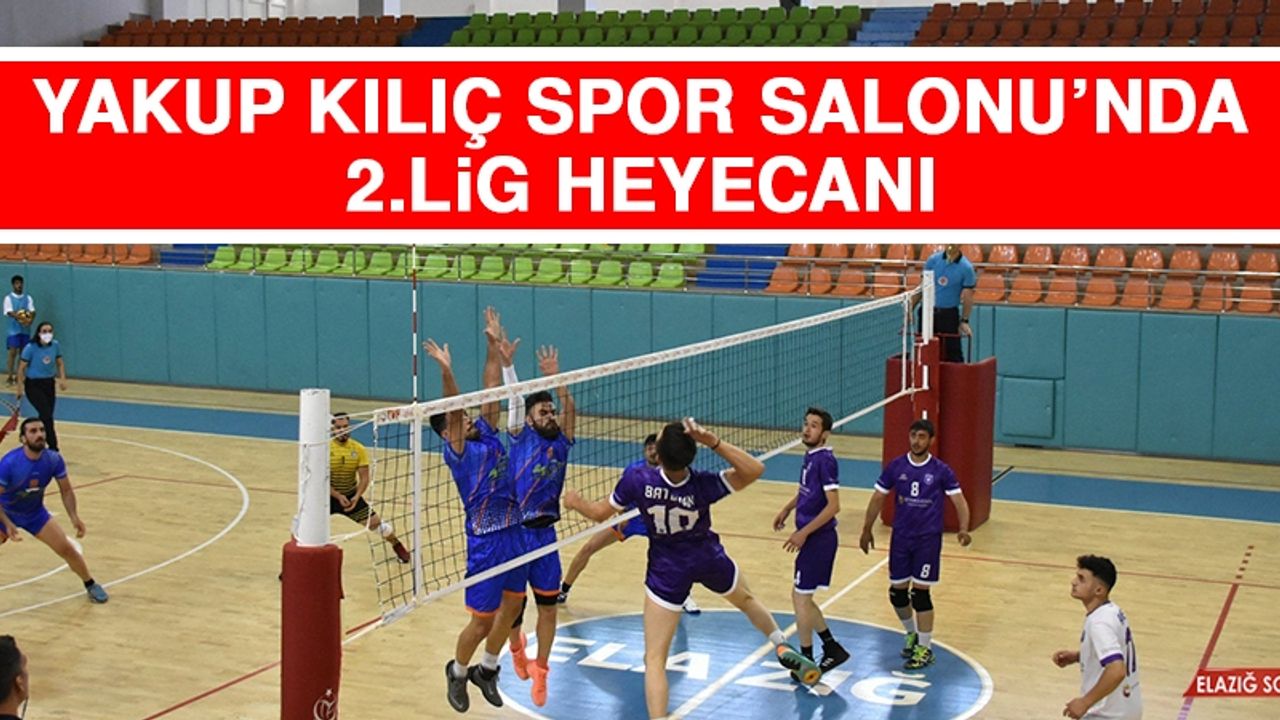 Yakup Kılıç Spor Salonu’nda 2.Lig Heyecanı