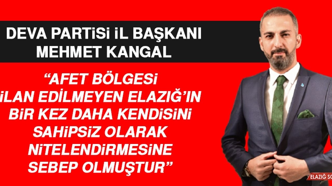 İl Başkanı Kangal: Artık Vatandaşımız Sorgulamaya Başlamıştır