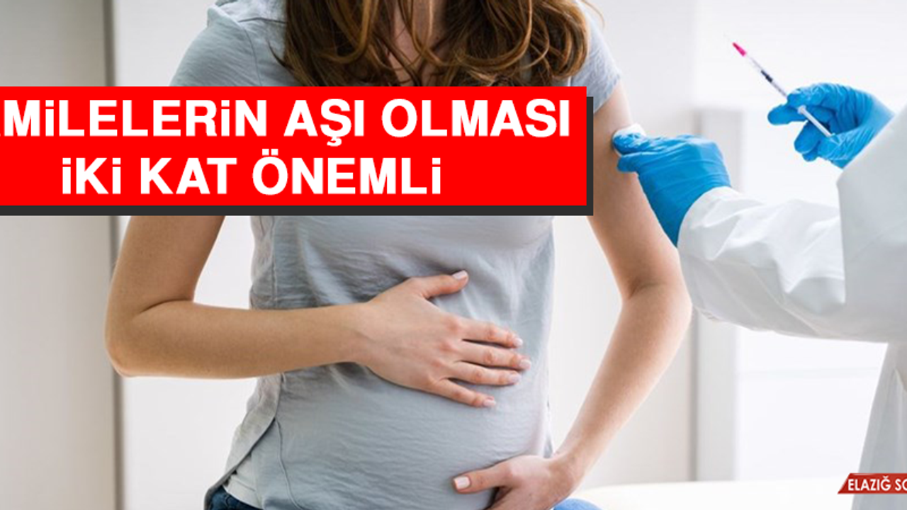 Hamilelerin Aşı Olması İki Kat Önemli
