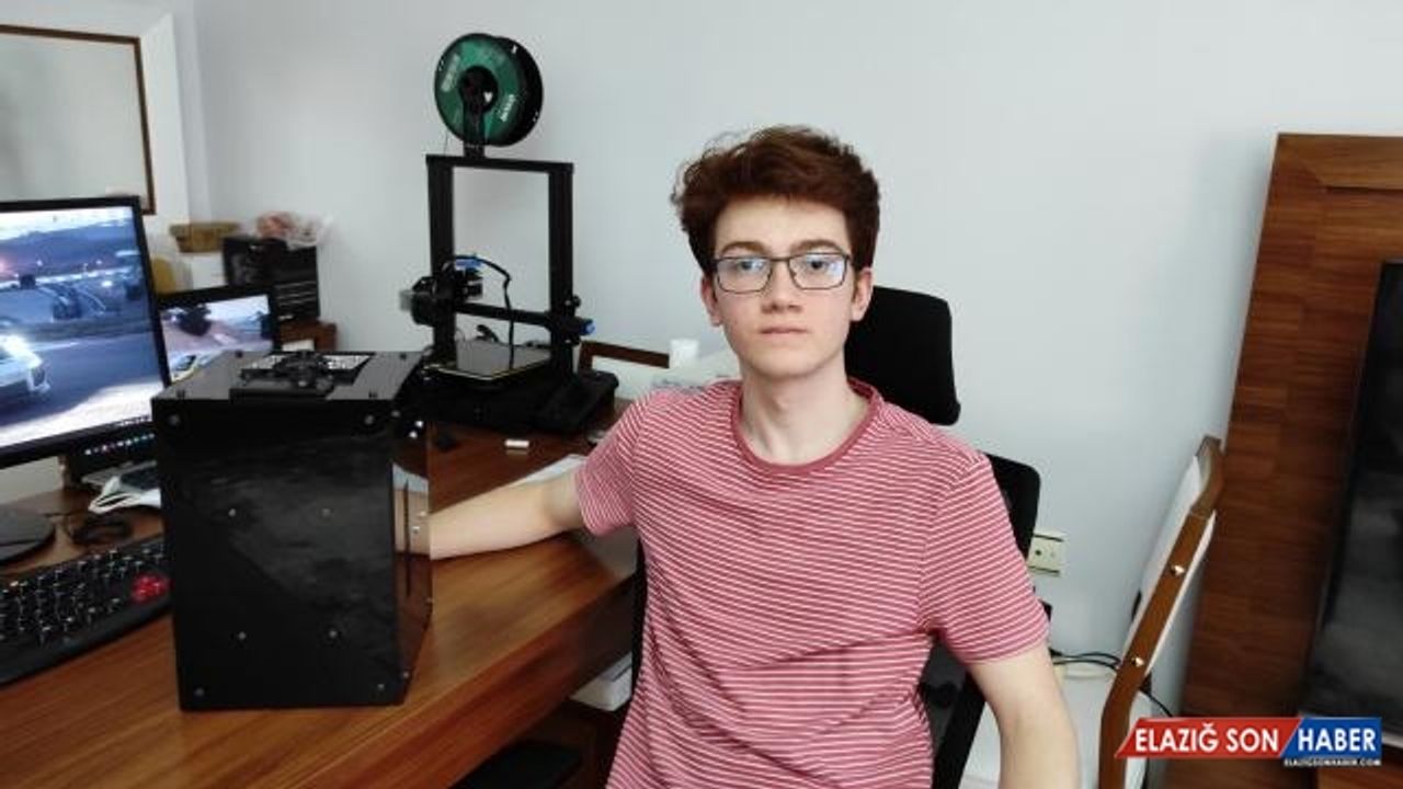 Kütahya'da 17 yaşındaki lise öğrencisi PCR cihazı üretti