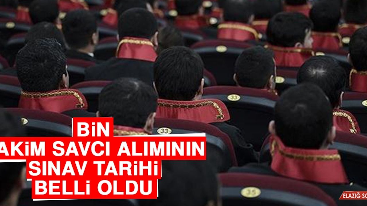Bin Hakim Savcı Alımının Sınav Şartları Belli Oldu