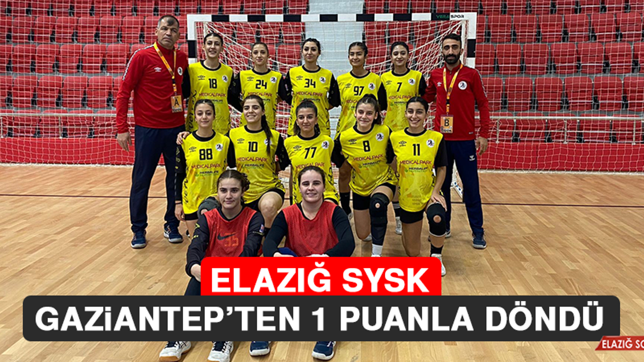 Elazığ SYSK, Gaziantep’ten 1 Puanla Döndü