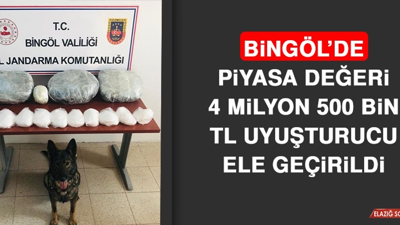 Komşu Şehir'de Piyasa Değeri 4 Milyon 500 Bin TL Uyuşturucu Ele Geçirildi  