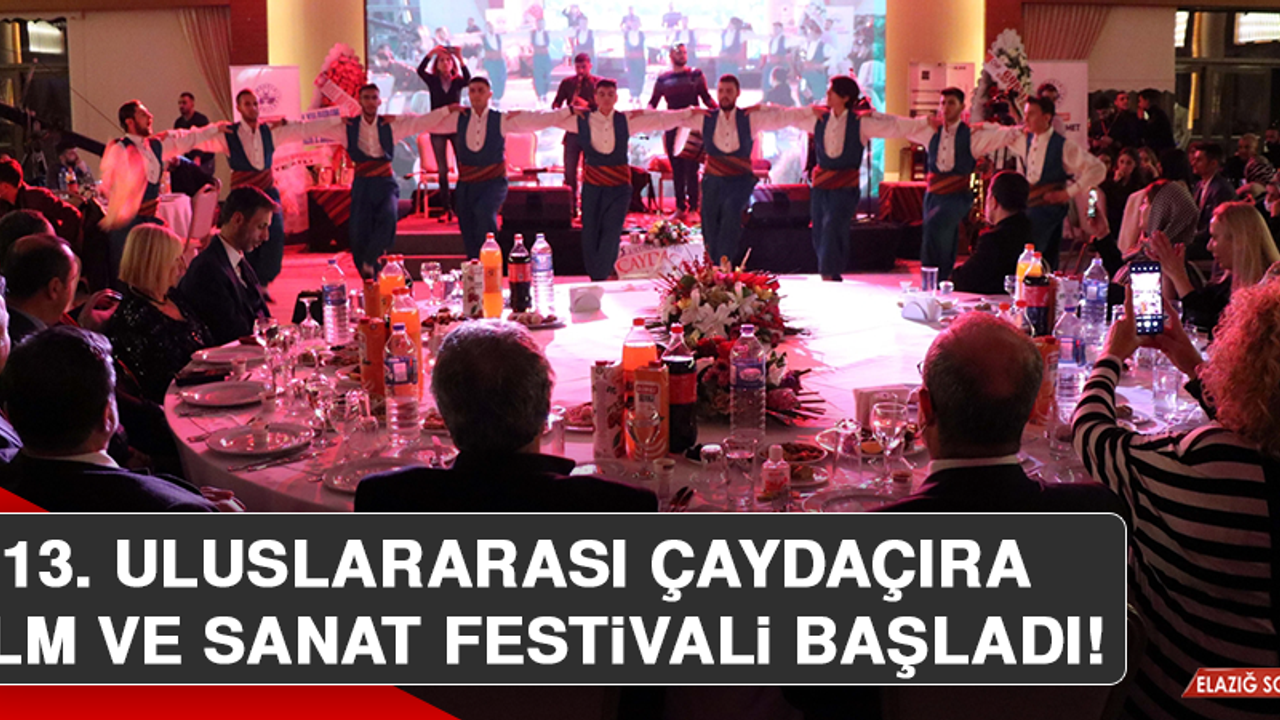 13. Uluslararası Çaydaçıra Film ve Sanat Festivali Başladı
