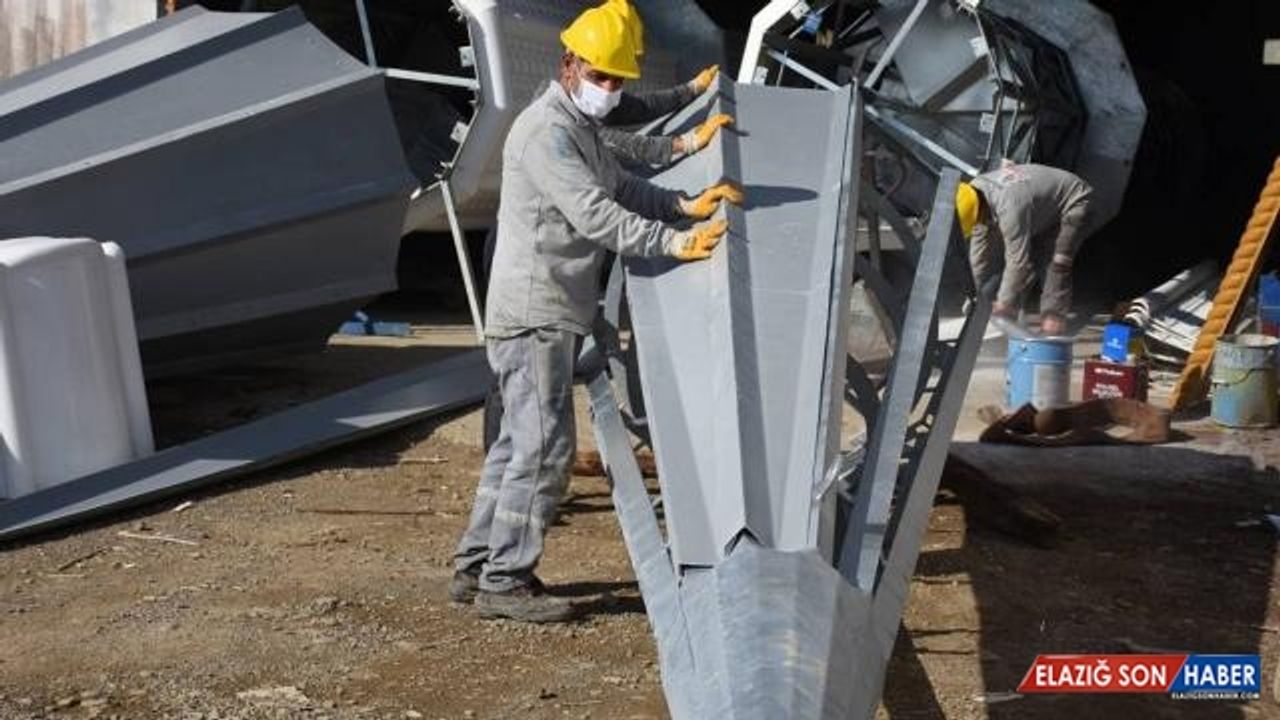 Bartın'da üretilen çelik minareler dünyada yükseliyor