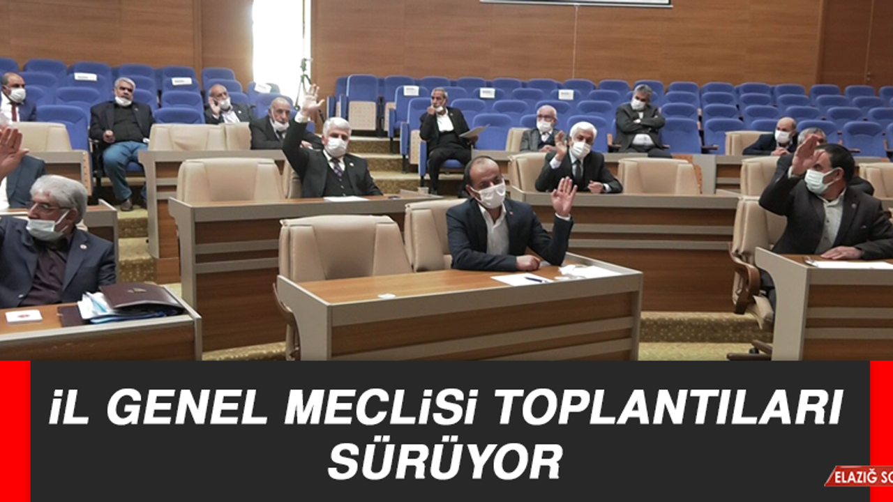 İl Genel Meclisi, Kasım Ayı Toplantıları Devam Ediyor