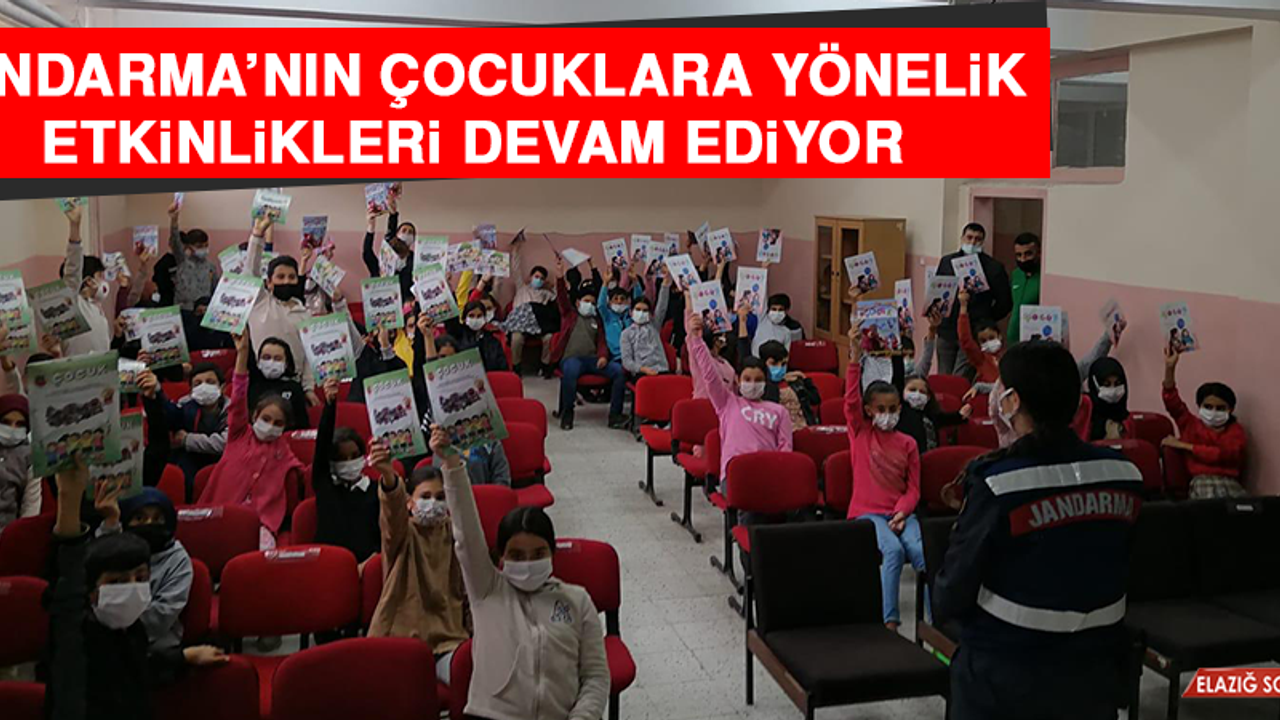 Jandarma’nın, Çocuklara Yönelik Etkinlikleri Devam Ediyor