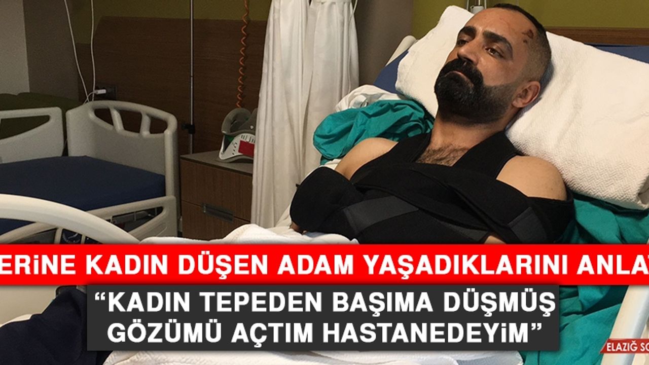 Üzerine Kadın Düşen Adam Yaşadıklarını Anlattı