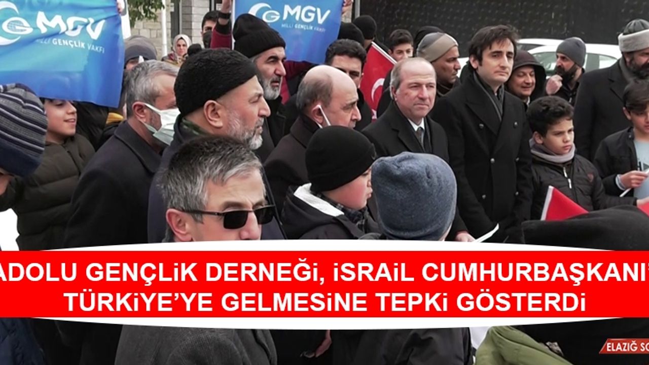 AGD, İsrail Cumhurbaşkanı'nın Türkiye’ye Gelmesine Tepki Gösterdi