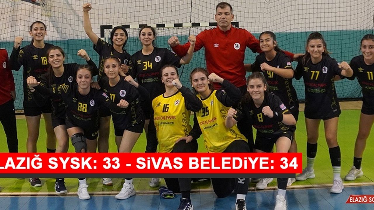 Elazığ SYSK: 33 - Sivas Belediye: 34  
