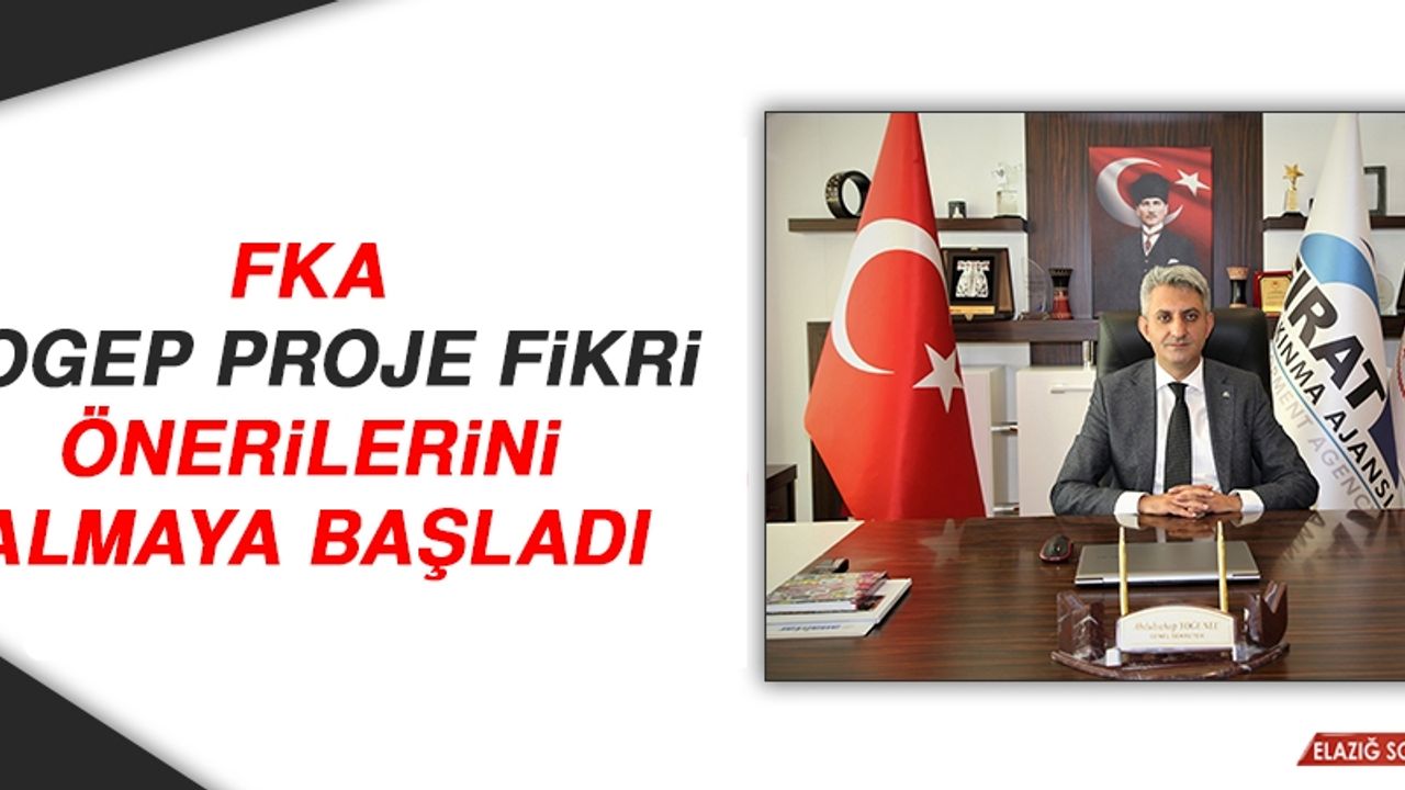 FKA, SOGEP Proje Fikri Önerilerini Almaya Başladı