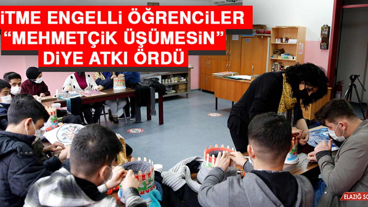 İşitme Engelli Öğrenciler, "Mehmetçik Üşümesin" Diye Atkı Ördü