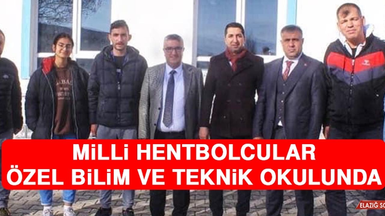 Milli Hentbolcular, Özel Bilim ve Teknik Okulunda