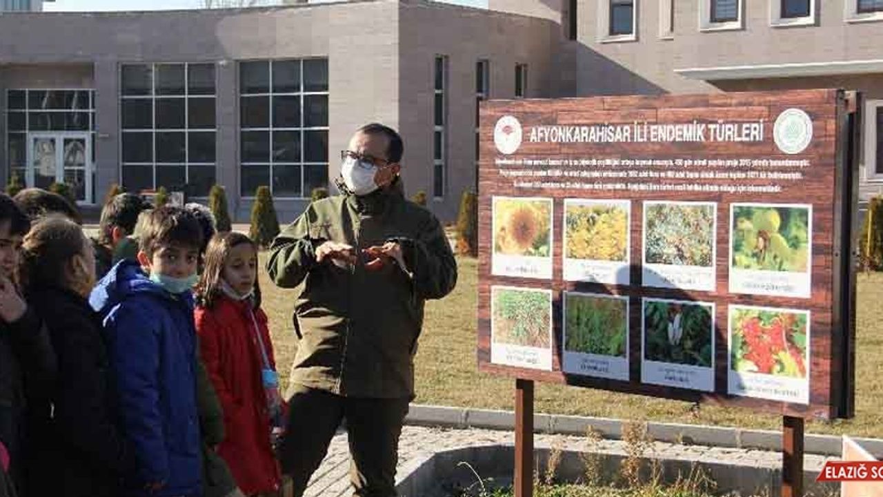 Öğrenciler Endemik Bitkileri Merkezinde Öğrendi  