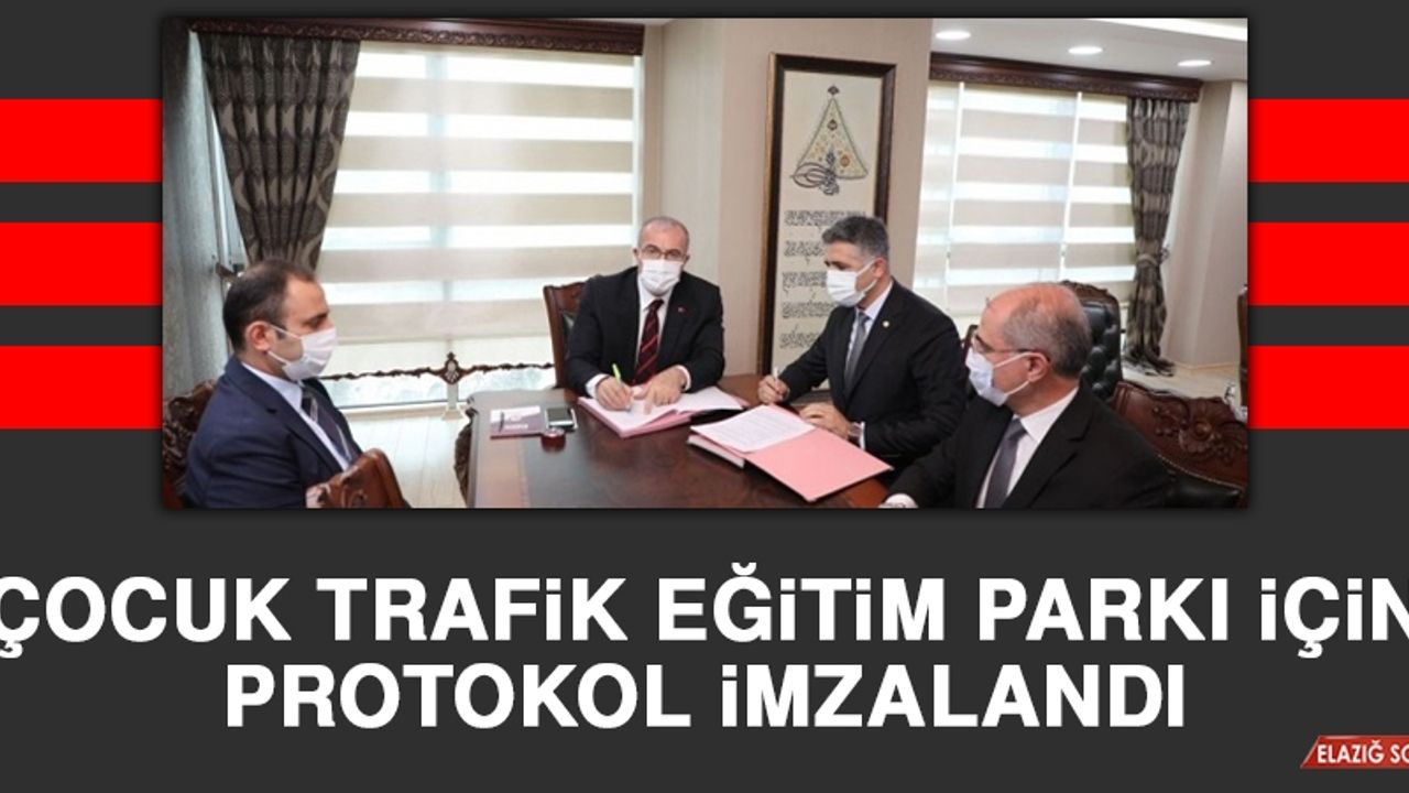 İmzalar Çocuk Trafik Parkı İçin Atıldı