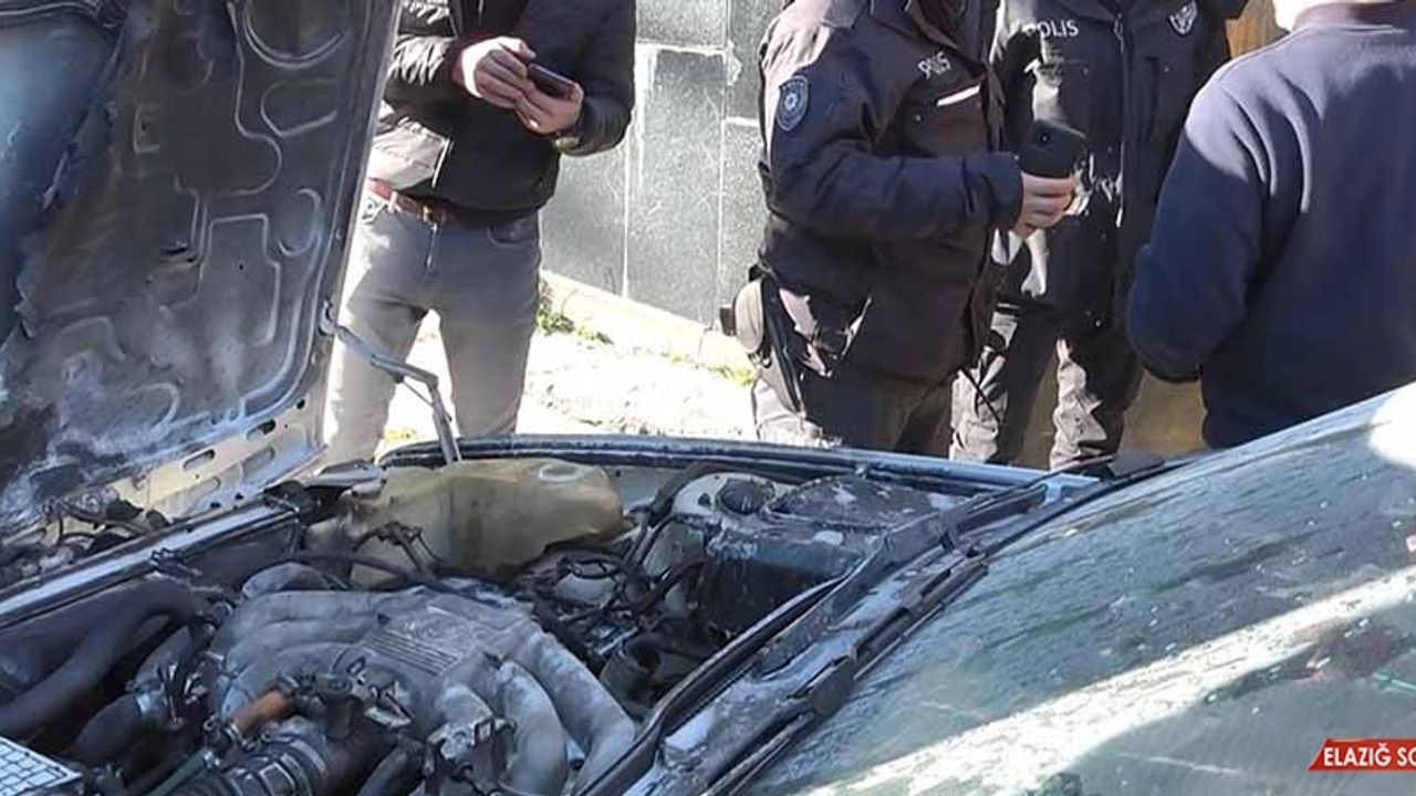 Kapalı Otoparkta Araç Yangını Korkuttu 