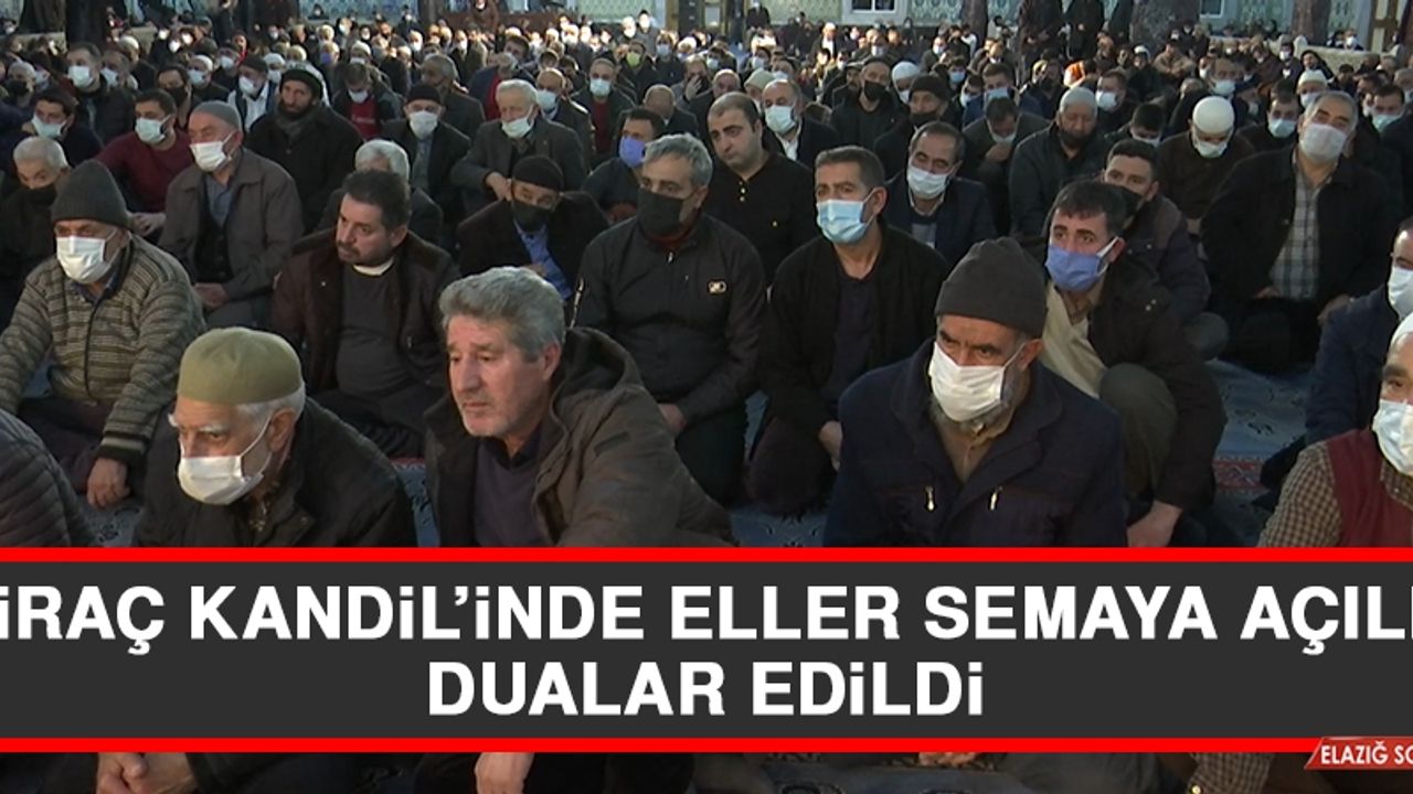 Miraç Kandil’inde Eller Semaya Açıldı, Dualar Edildi