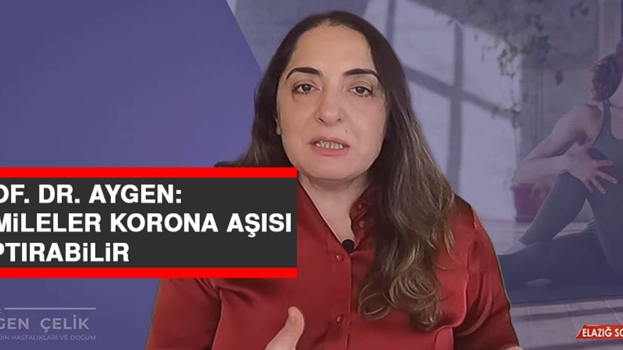 Prof. Dr. Aygen: Hamileler Korona Aşısı Yaptırabilir