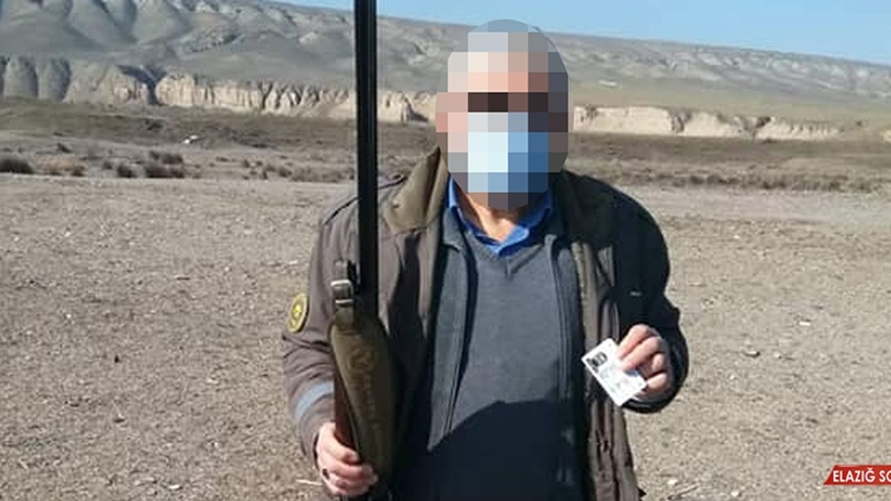 Usulsüz Avlanan Kişinin Tüfeğine El Konuldu 