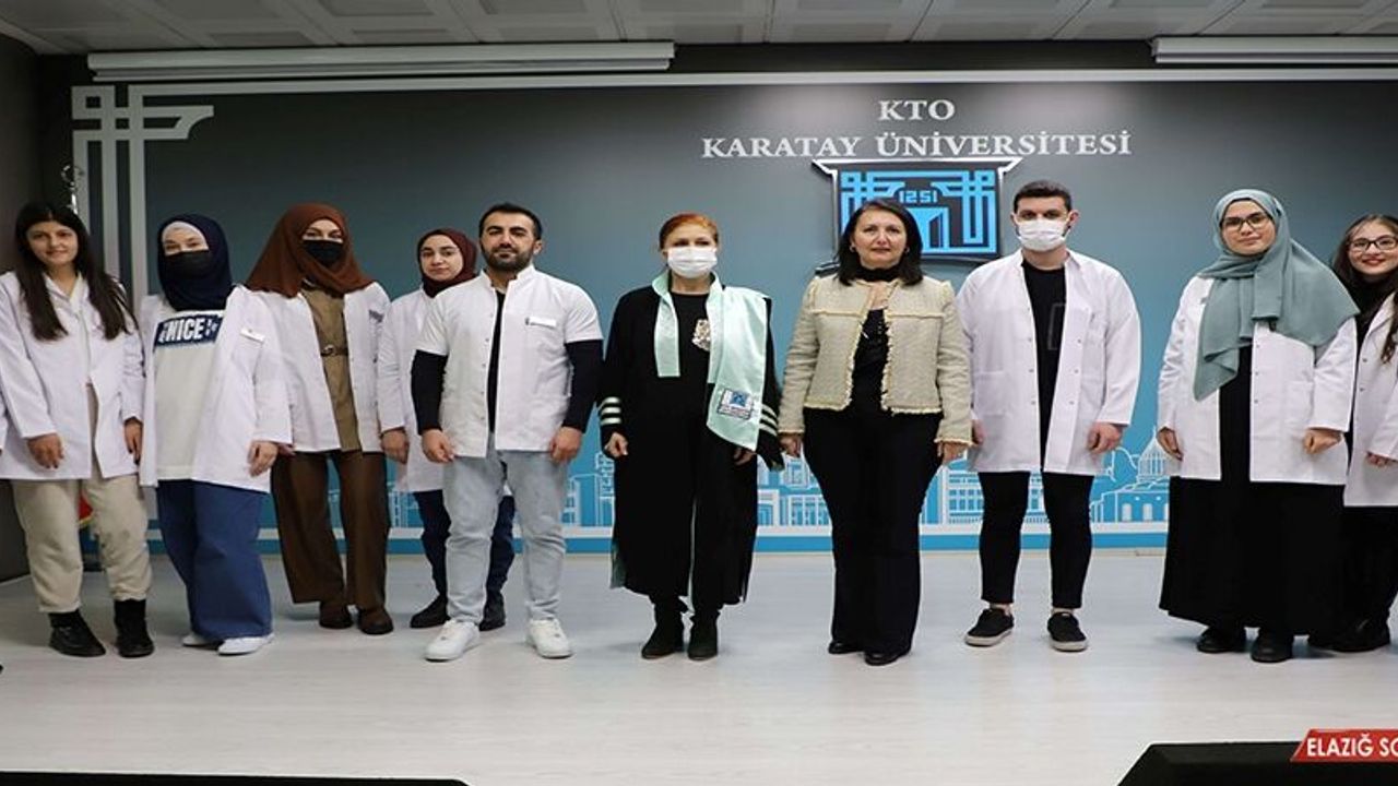  KTO Karataylı diyetisyen adayları beyaz önlüklerini giydi   