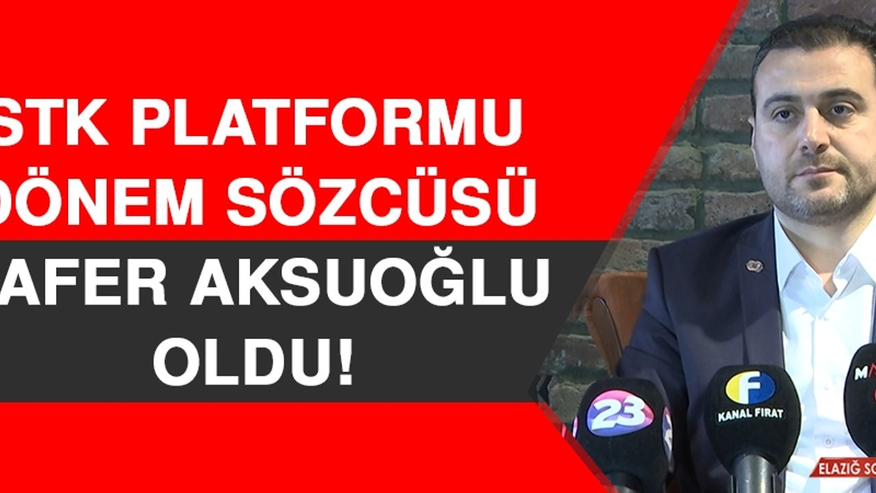 STK Platformu Dönem Sözcüsü Zafer Aksuoğlu Oldu