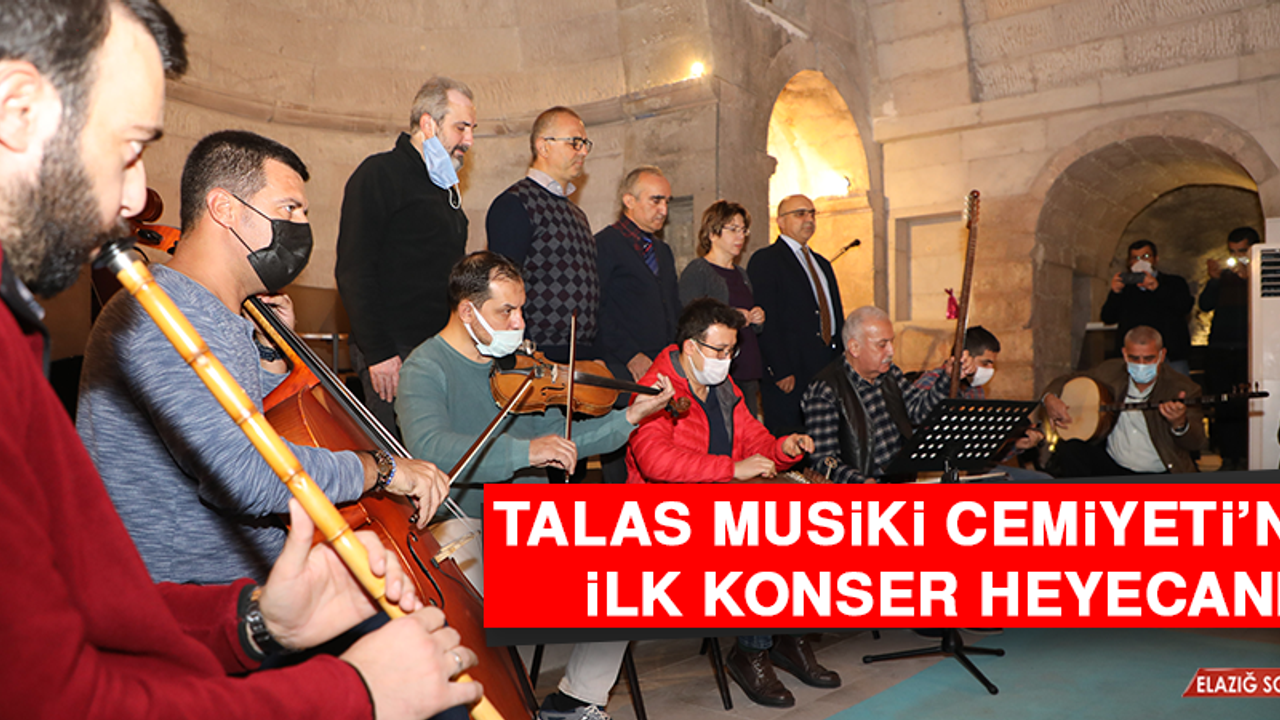 Talas Musiki Cemiyeti’nde İlk Konser Heyecanı