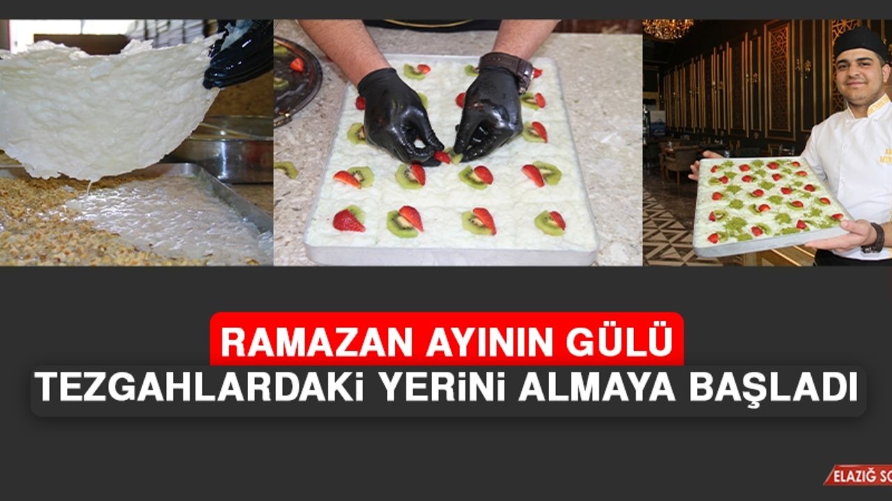 Ramazan Ayının Gülü Tezgahlardaki Yerini Almaya Başladı  