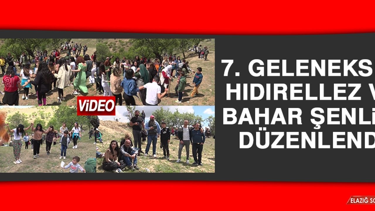 7. Geleneksel Hıdırellez ve Bahar Şenliği Düzenlendi