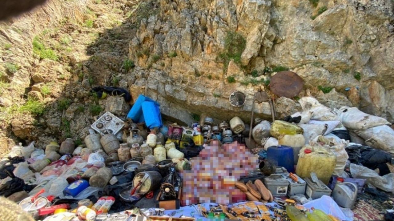 Eren Abluka-7 Operasyonu'nda PKK'nın sığınağı ele geçirildi