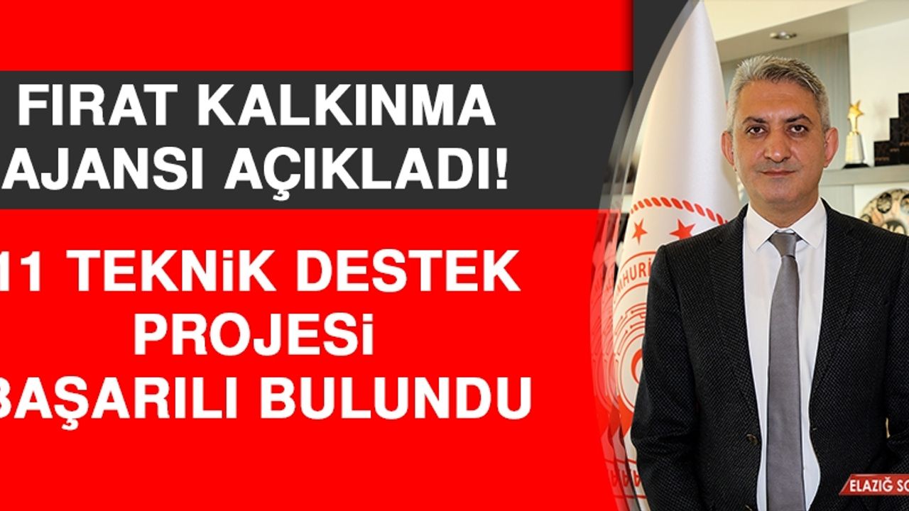 FKA: 11 Teknik Destek Projesi Başarılı Bulundu
