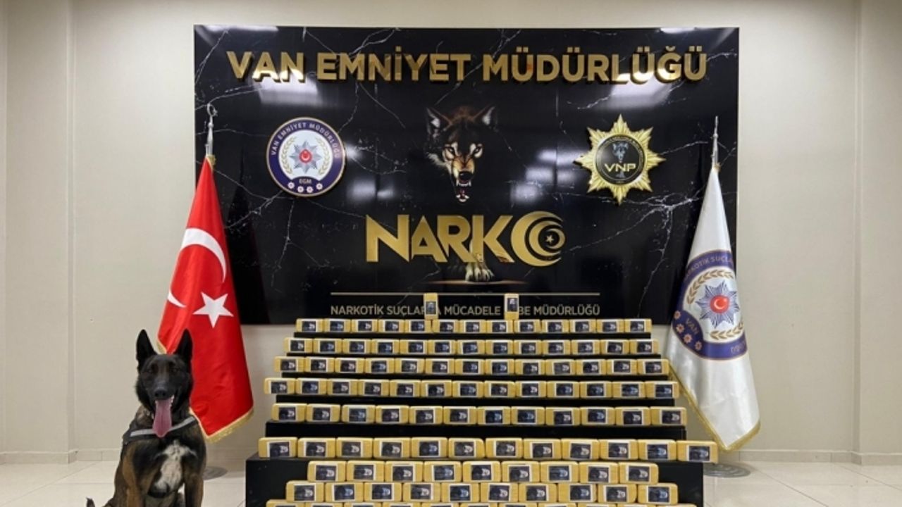 Van'da 145 kilo 900 gram uyuşturucu ele geçirildi