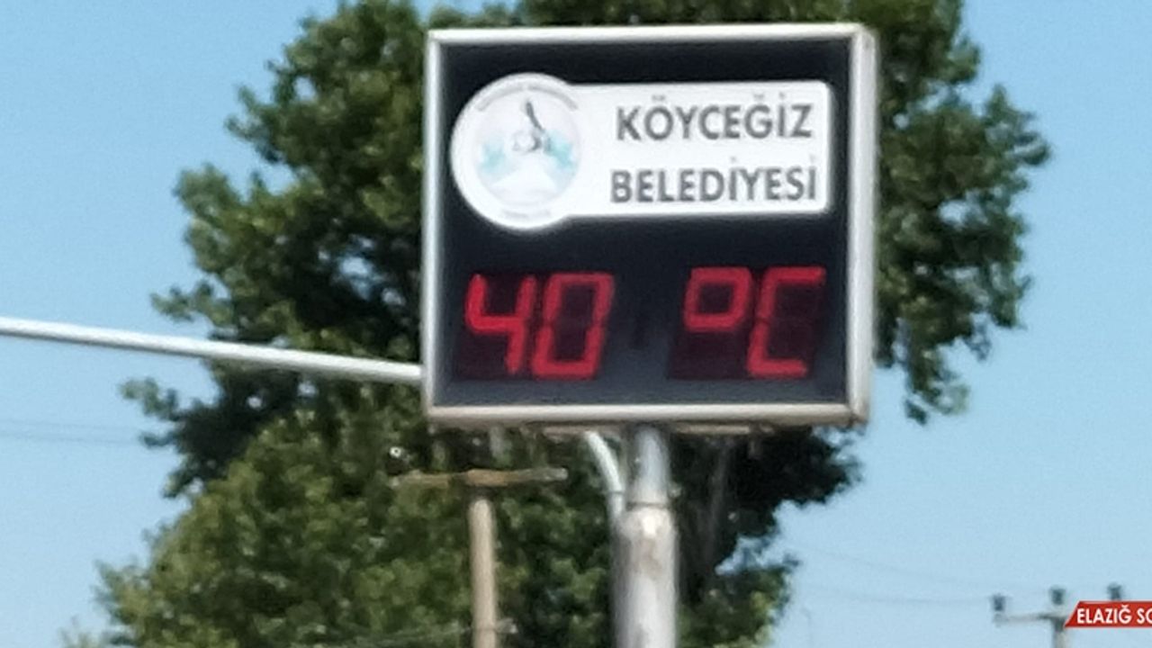 Köyceğiz’de Sıcak Hava Etkili Oluyor 