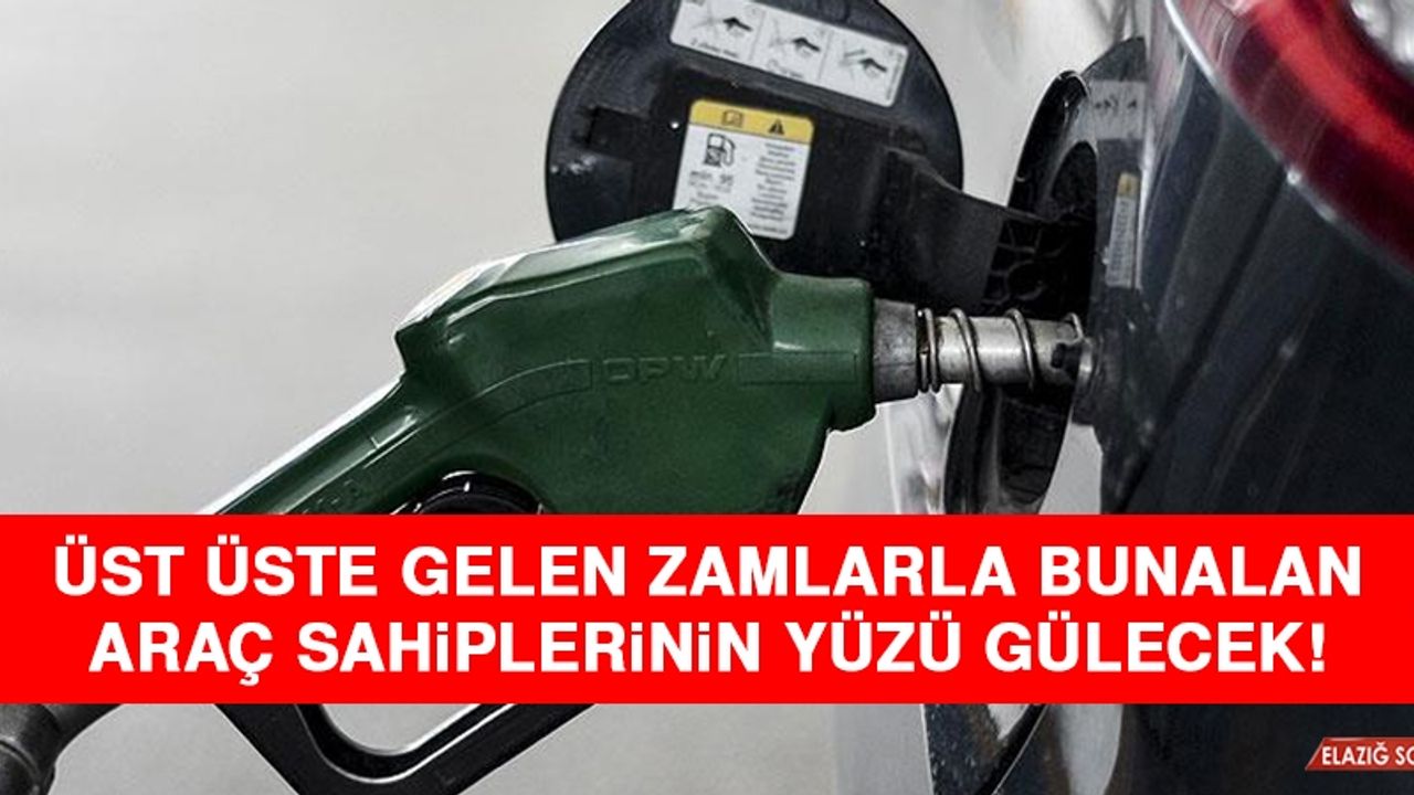 Üst Üste Gelen Zamlarla Bunalan Araç Sahiplerinin Yüzü Gülecek!