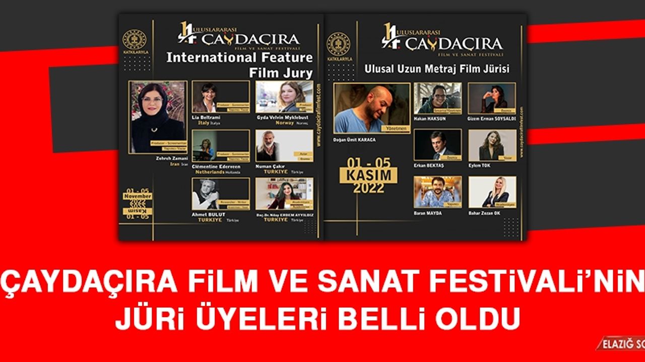 Çaydaçıra Film ve Sanat Festivali’nin Jüri Üyeleri Belli Oldu