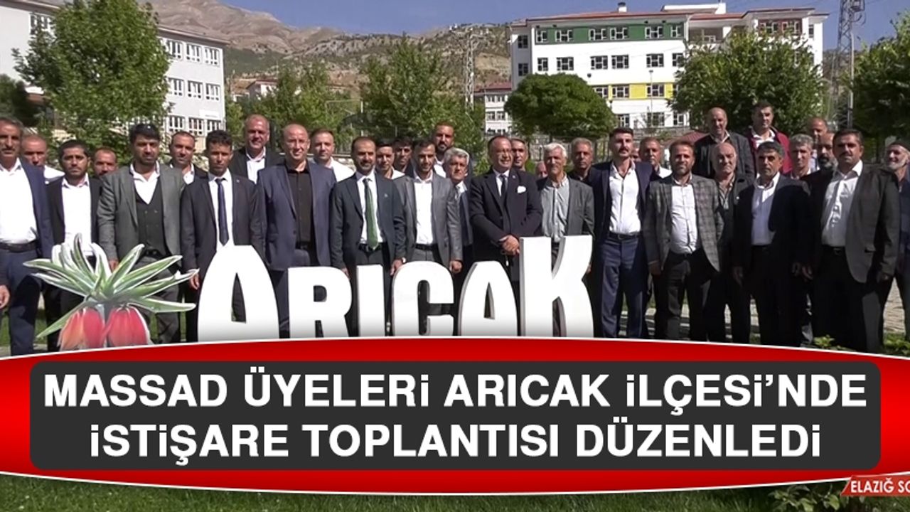 MASSAD Üyeleri, Arıcak İlçesi’nde İstişare Toplantısı Düzenledi