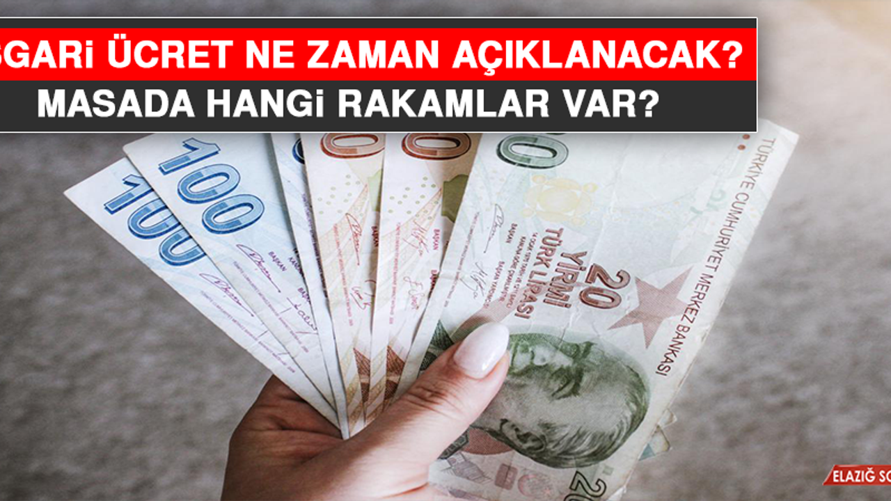 Asgari Ücrette 4 Senaryo Üzerinde Duruluyor