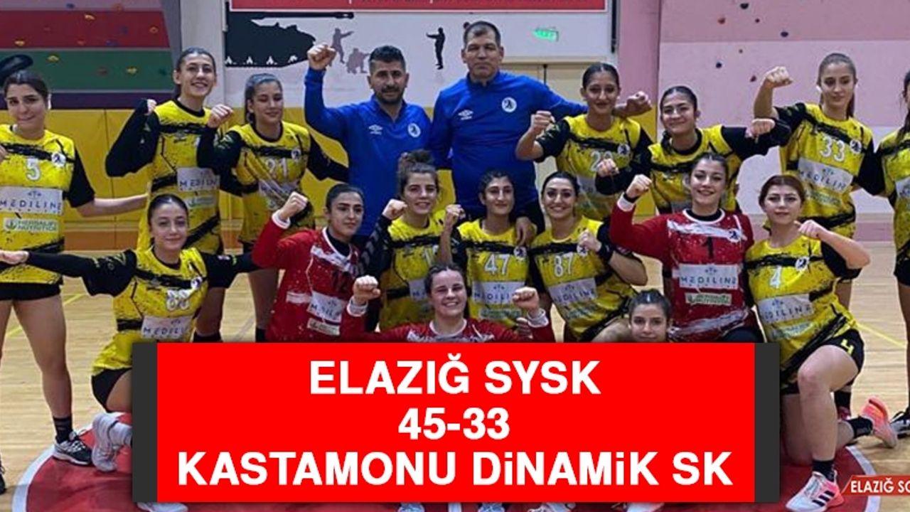 Elazığ SYSK 45-33 Kastamonu Dinamik SK