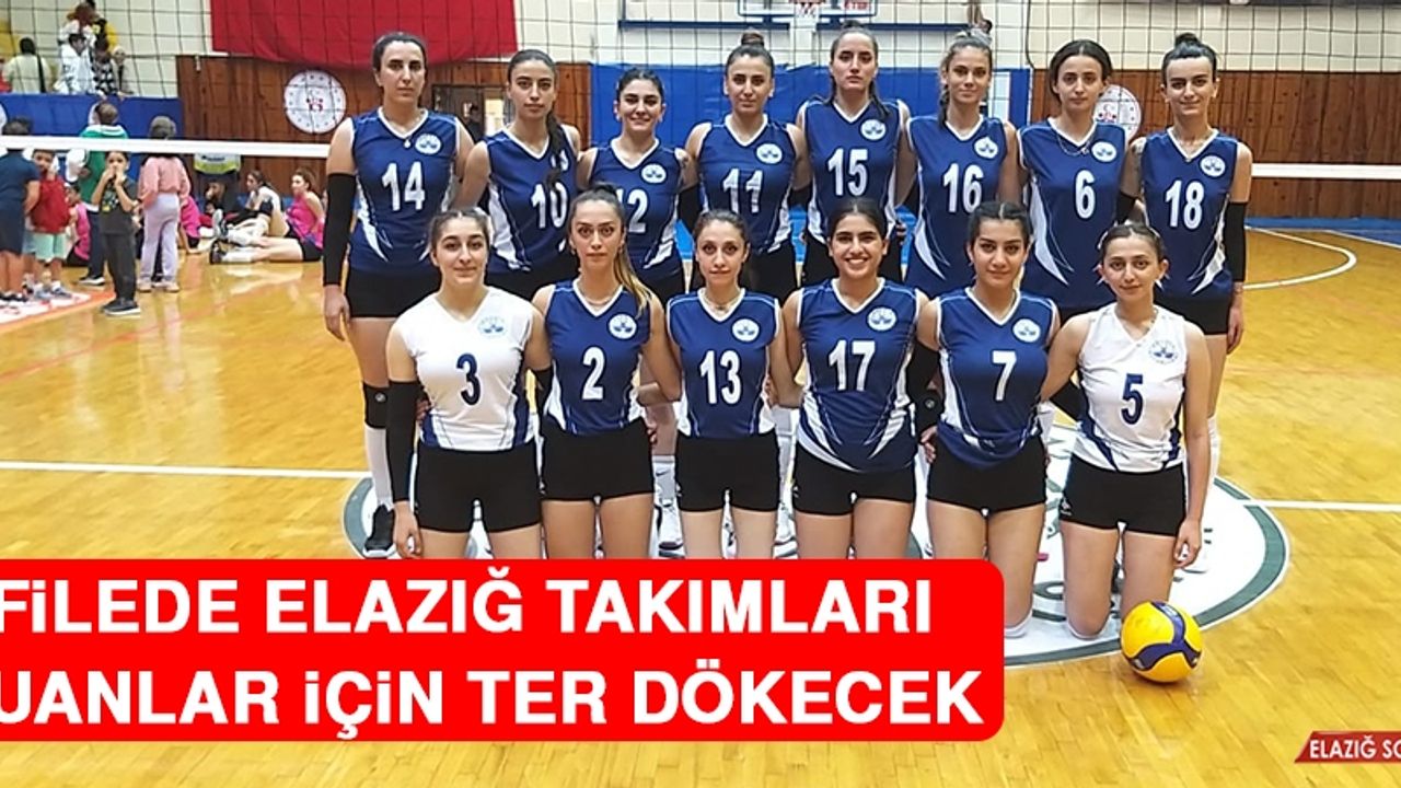 Filede Elazığ Takımları Puanlar İçin Ter Dökecek