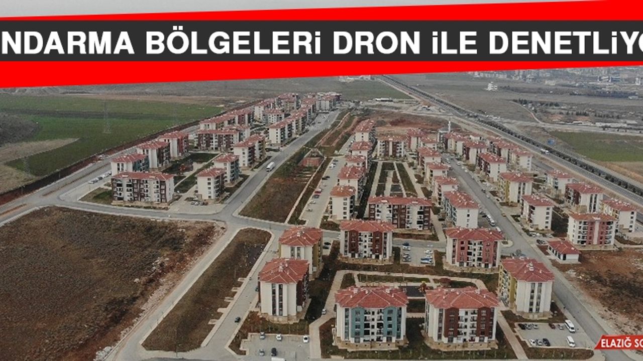 Jandarma Bölgeleri Dron İle Denetliyor