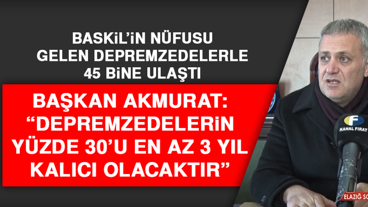 Başkan Akmurat: “Gıda ve yakacak ihtiyacı var”